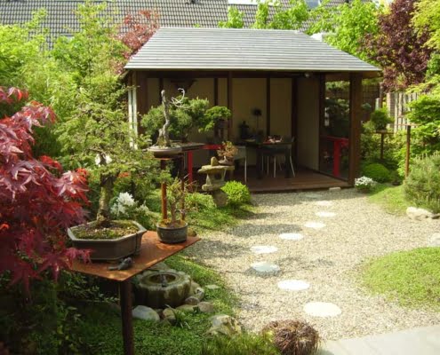 Japanse tuinaanleg